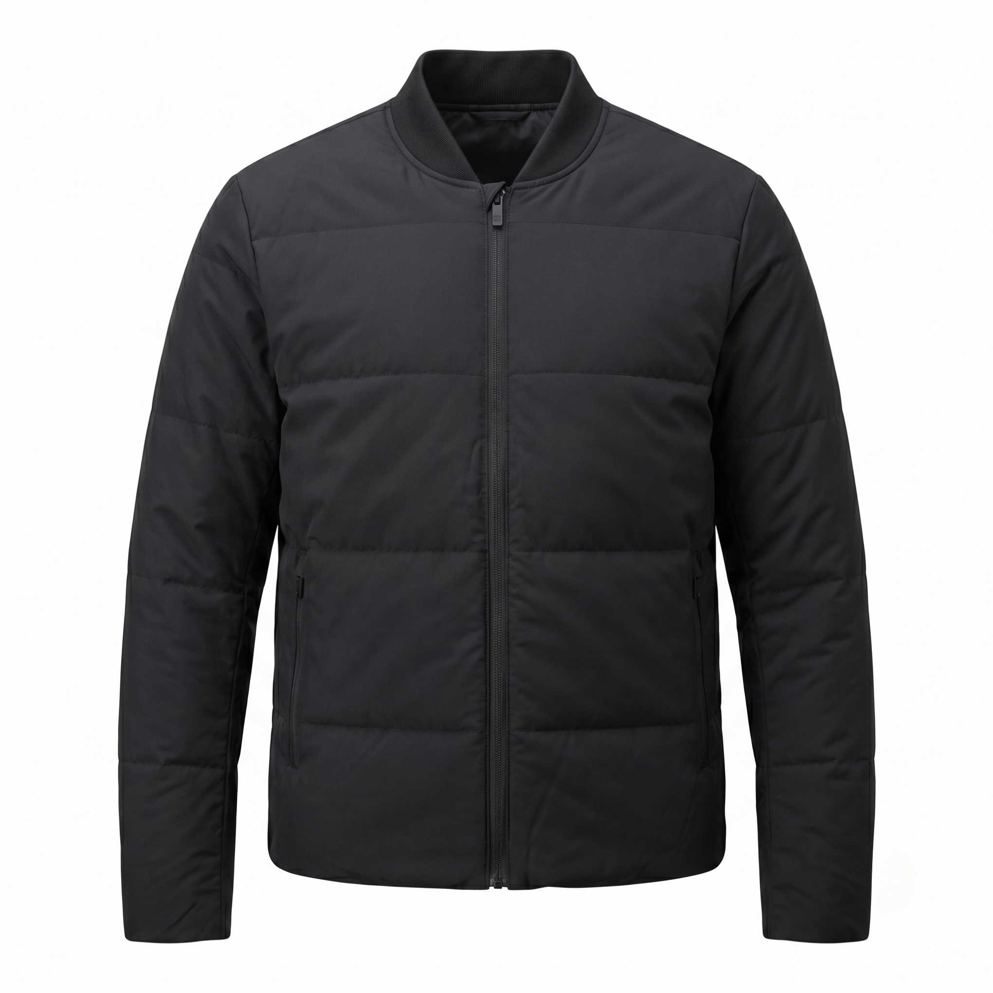 Insulated Technical Bomber Jacket – Black