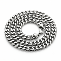 6mm Polished Stainless Steel Cuban Link Chain