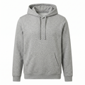 Grey Cotton Hoodie
