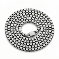 4mm Matte Stainless Steel Architectural Box Chain